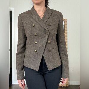 Banana Republic Heritage Double Breasted Military Jacket Blazer